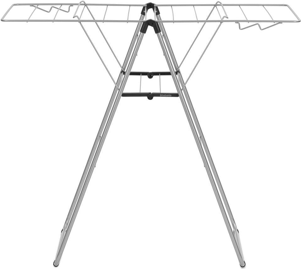 Wäscheständer Hangon Wäschetrockner 108 Cm Metallic Grau
