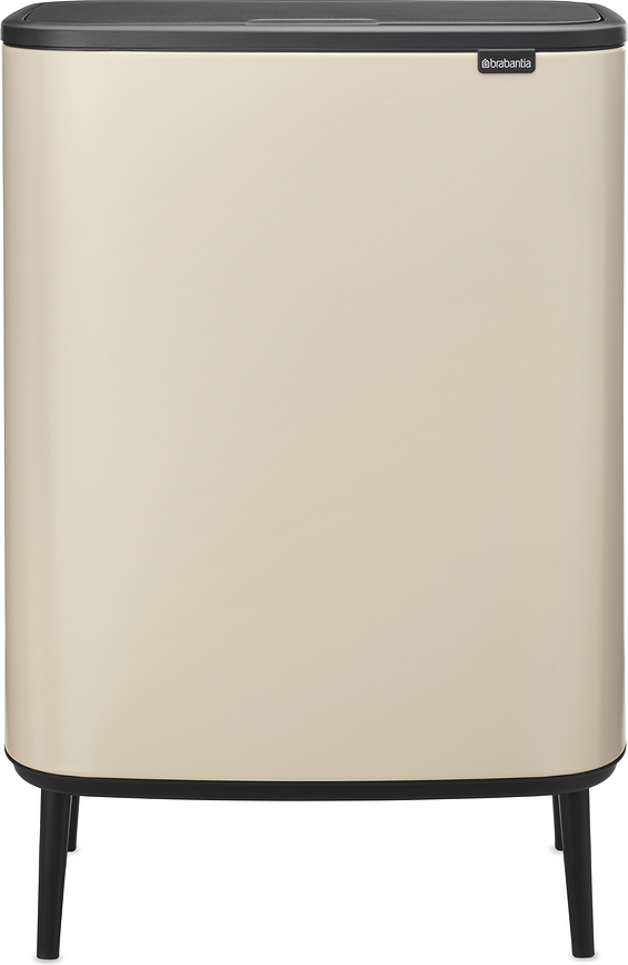 Κάδος απορριμμάτων Bo Touch Bin Hi 2 x 30 l, μπεζ