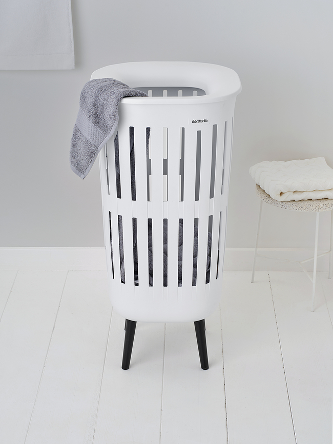 Koš za perilo Collect-It Hi 55 l, črn