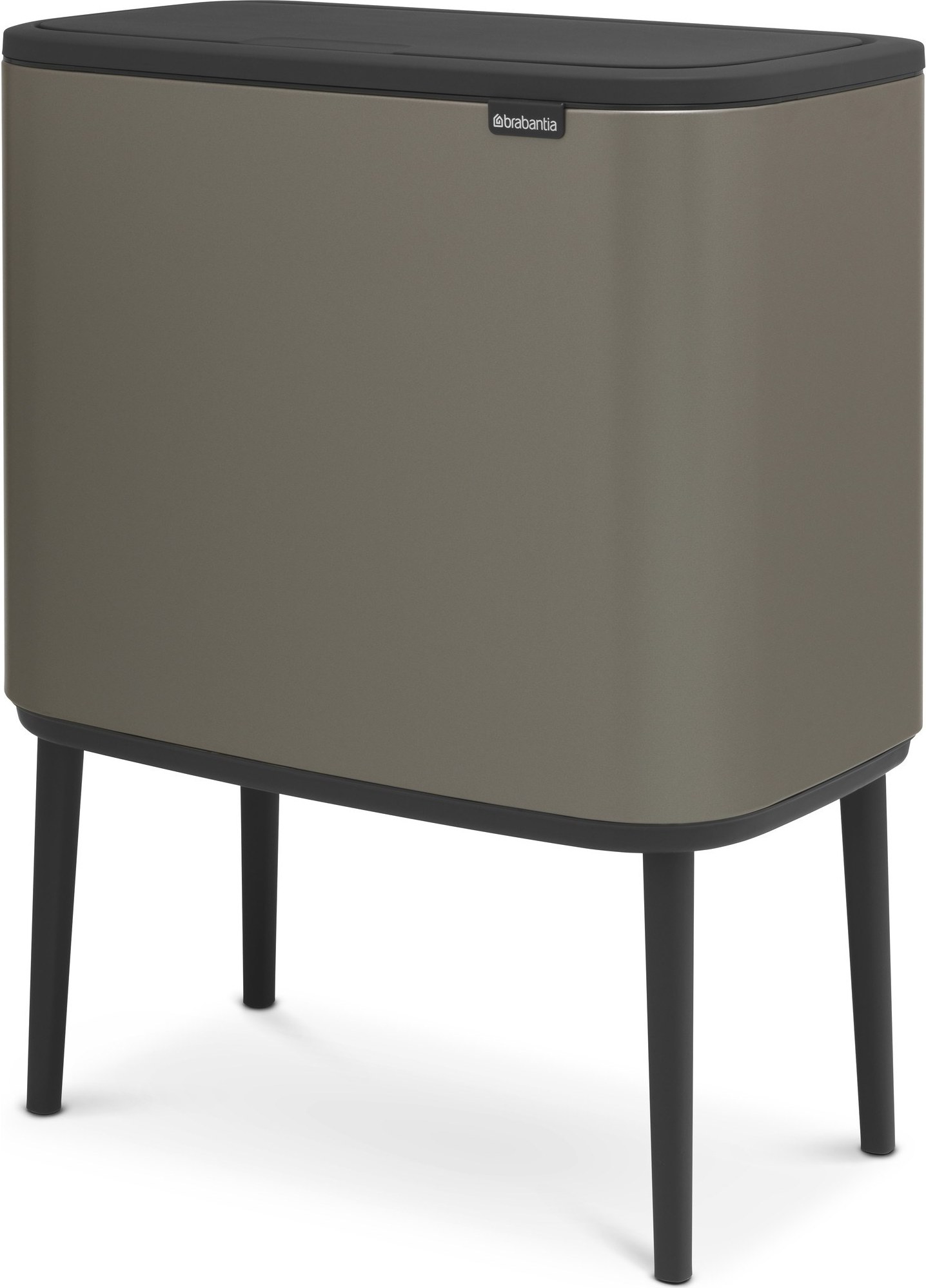 Kosz na śmieci Bo Touch Bin 11 l + 23 l platynowy