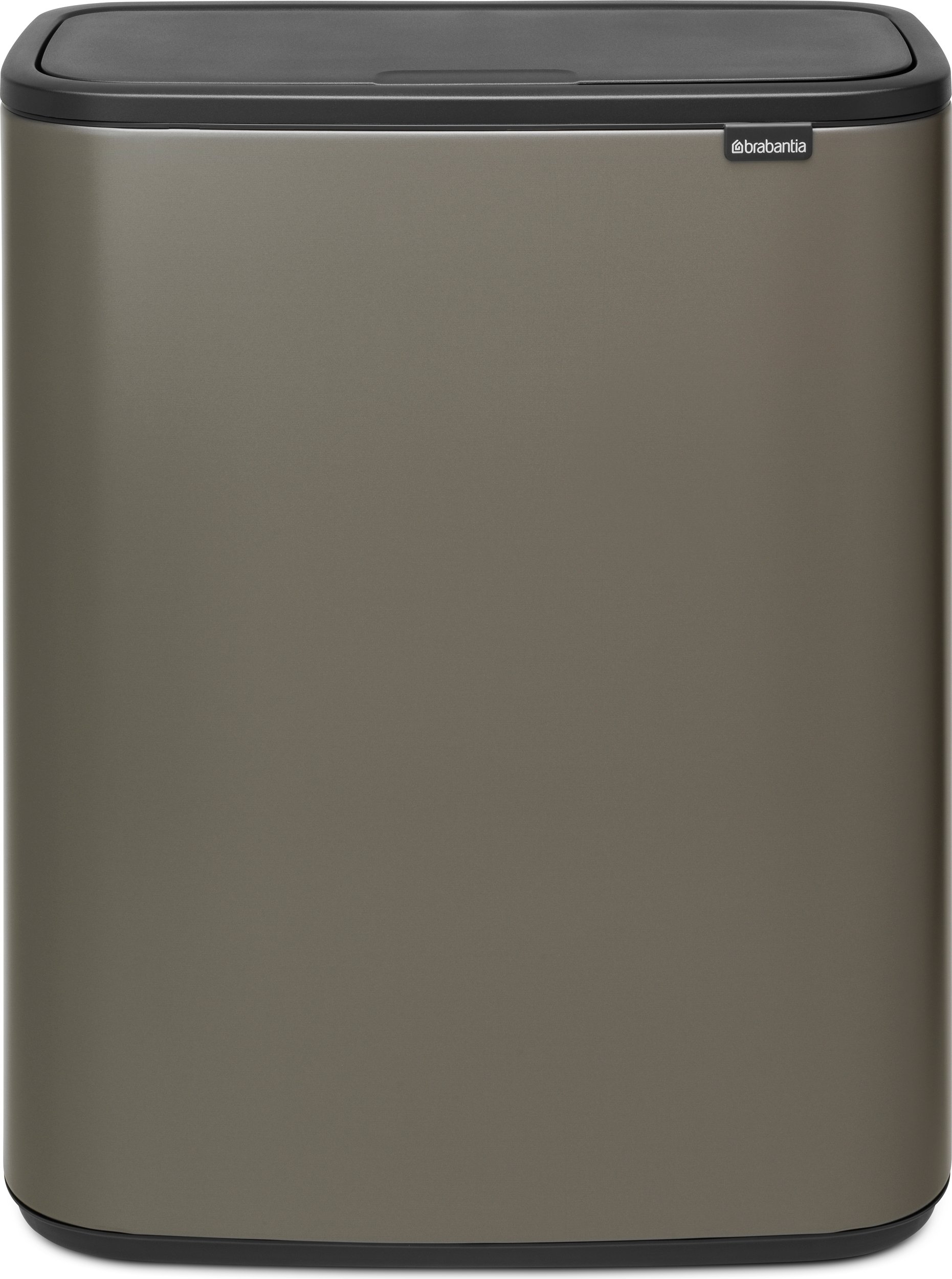 Kosz na śmieci Bo Touch Bin 2 x 30 l ciemnoszary
