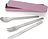 Make & Take Bestickset rosa, 3 delar