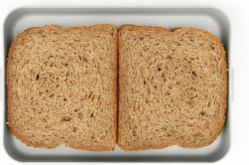 Make & Take Boîte à sandwich plate, grise