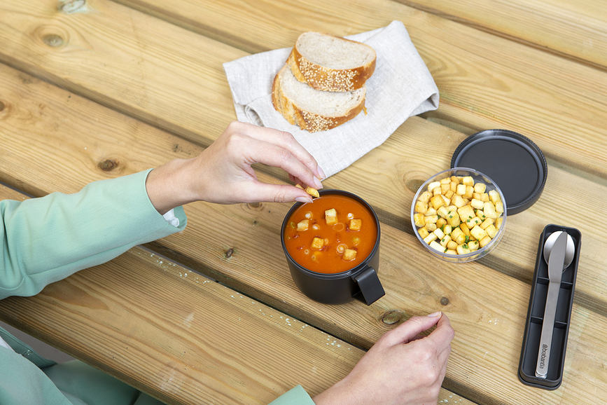 Make & Take Boîte à Soupe 600 ml, vert jade