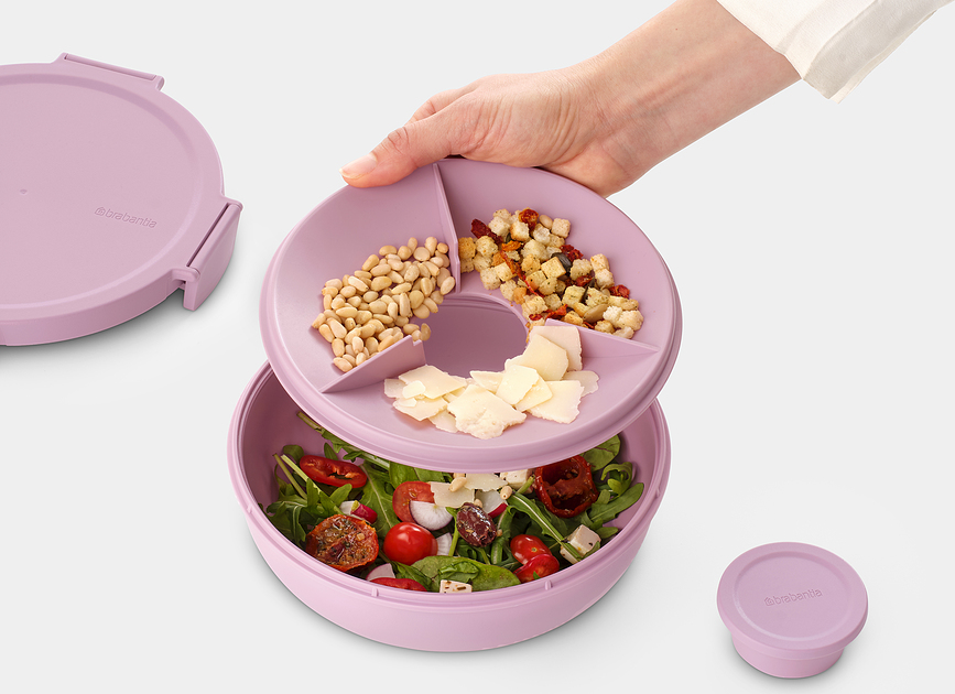 Make & Take Boîte à lunch 1,3 L, grise