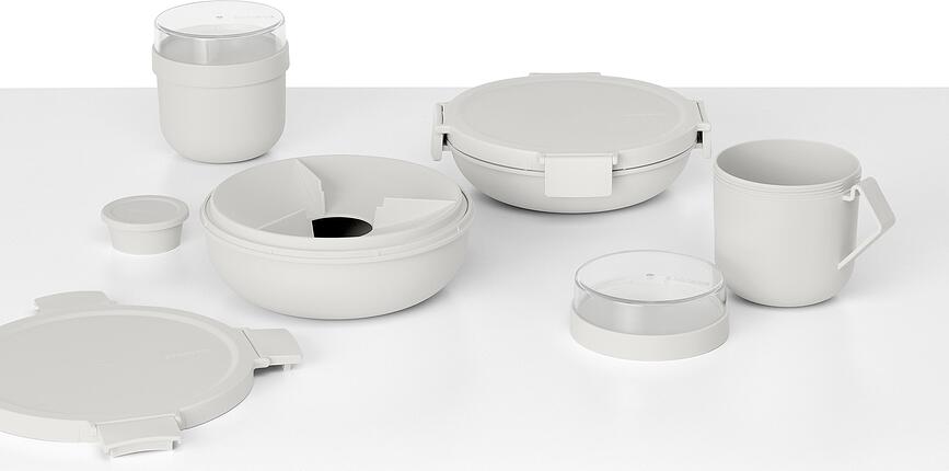 Make & Take Boîte Repas 1 L, grise