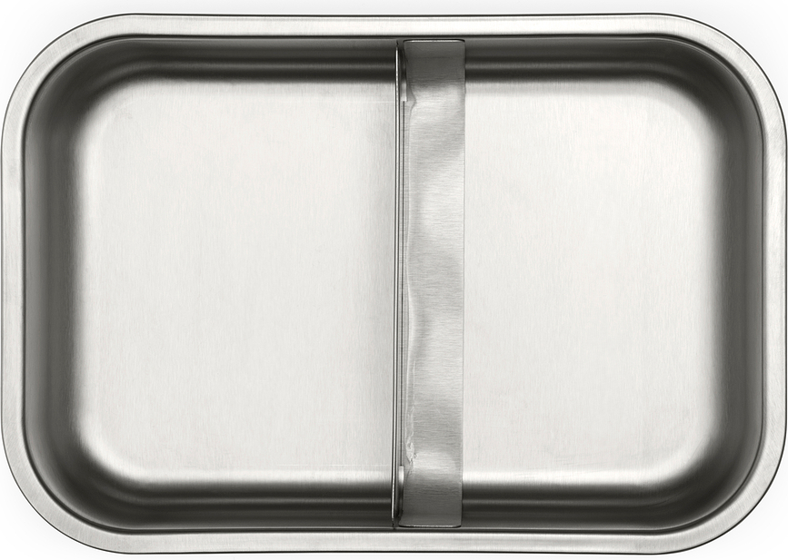 Make & Take Boîte Repas à compartiments, L, acier mat