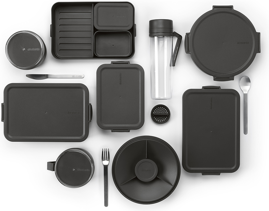 Make & Take Boîte Repas, M, grise