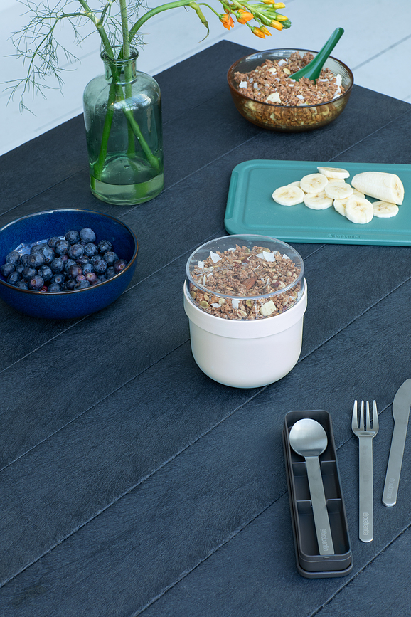 Make & Take Δοχείο Φαγητού, 500 ml, γκρι