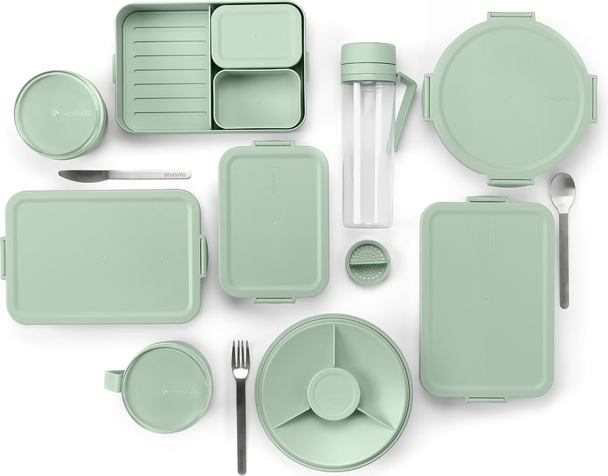 Make & Take Κουτί Φαγητού, Μ, γκρι