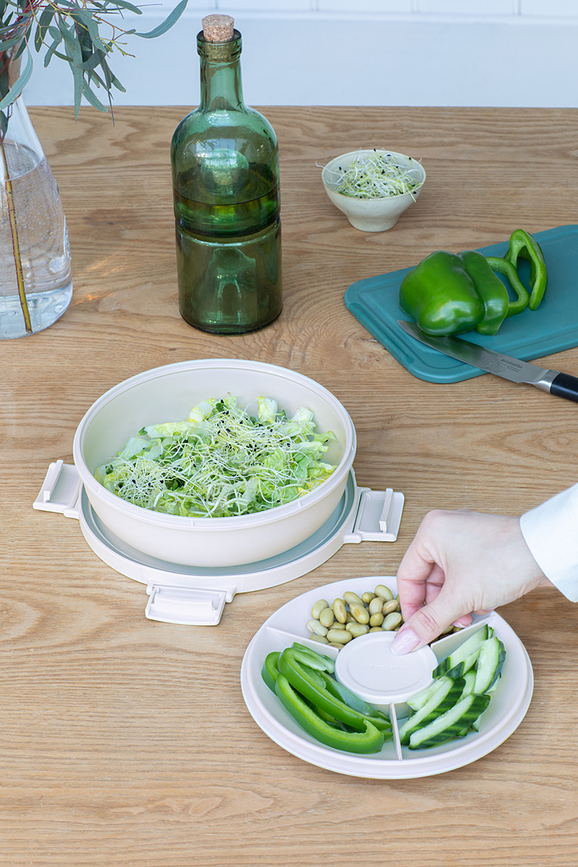 Make & Take Δοχείο Φαγητού, 1,3 L, γκρι