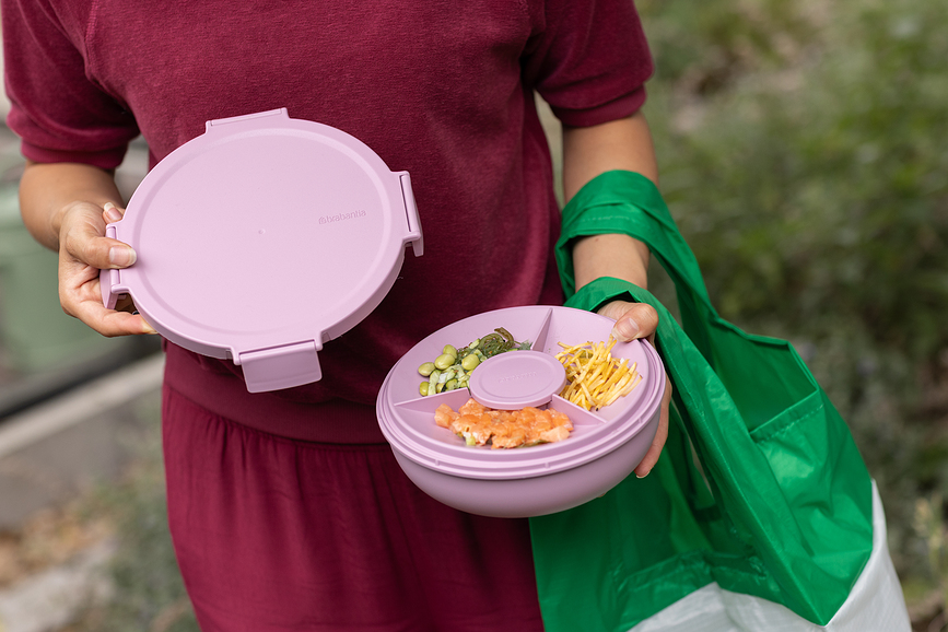 Make & Take Δοχείο Φαγητού, 1,3 L, γκρι