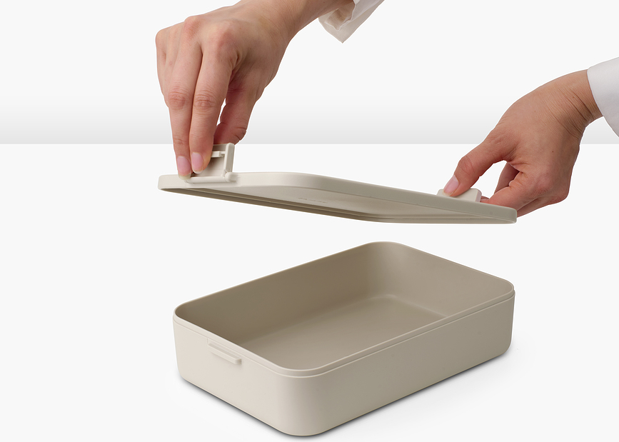 Make & Take Boîte Repas Taille L, grise