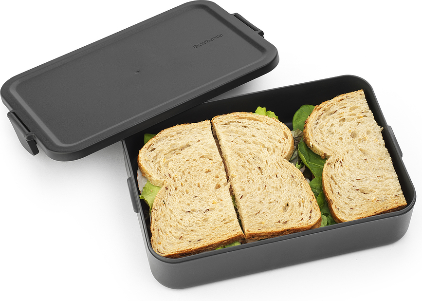 Make & Take Boîte Repas Taille L, grise