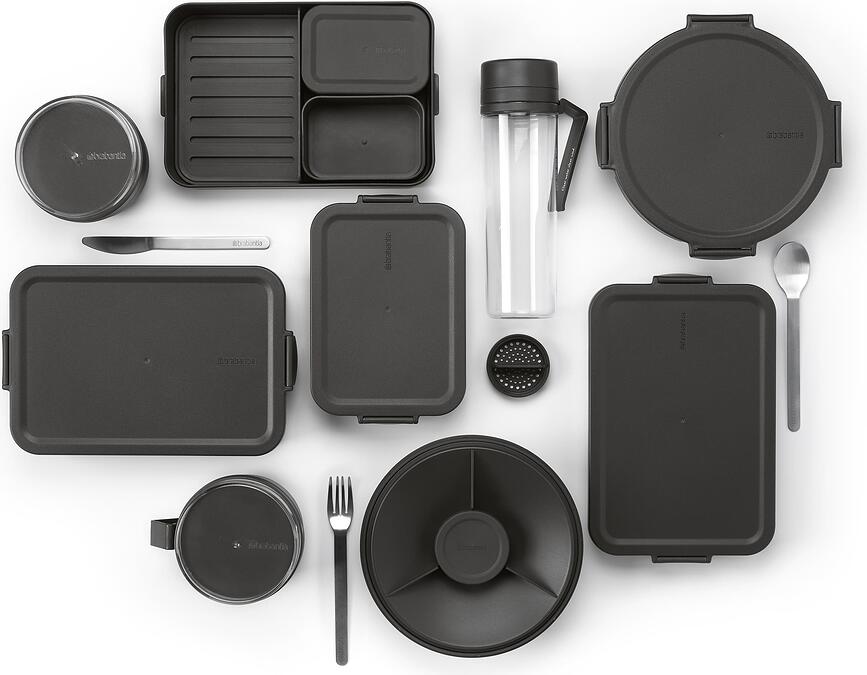 Make & Take Boîte Repas Taille L, grise