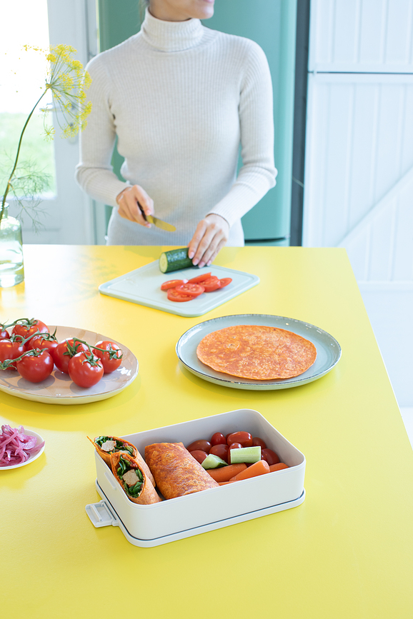 Make & Take Boîte Repas Taille L, grise