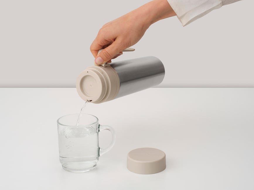 Make & Take Μπουκάλι Θερμός, 500 ml, ανοιχτό γκρι