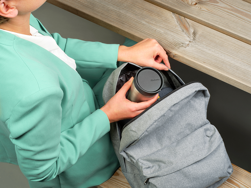 Make & Take Mug Isotherme 200 ml, gris clair