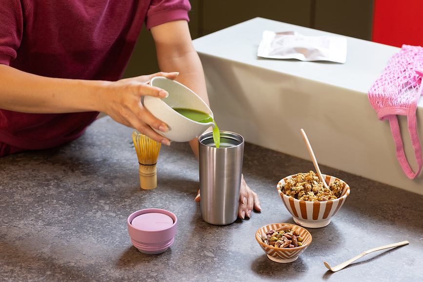 Make & Take Mug isotherme 360 ml, gris foncé