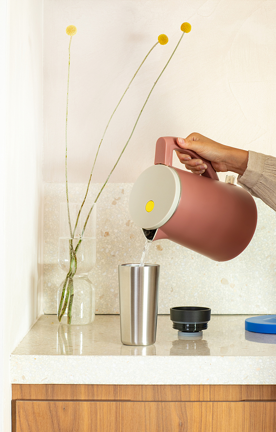 Make & Take Mug isotherme 360 ml, gris foncé