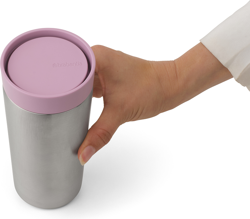 Make & Take Mug isotherme 360 ml, gris foncé