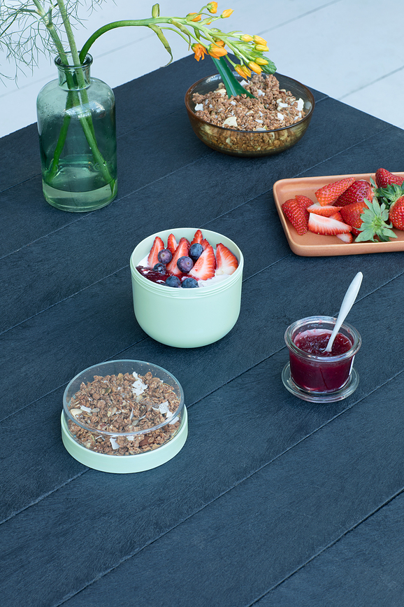 Make & Take Posoda za kosilo, 500 ml, siva