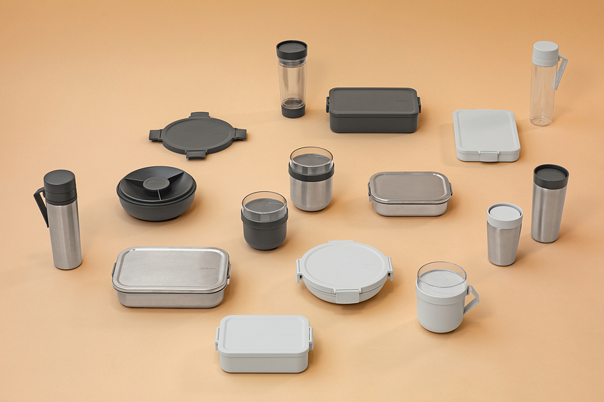 Make & Take Posoda za malico, M, matirano jeklo