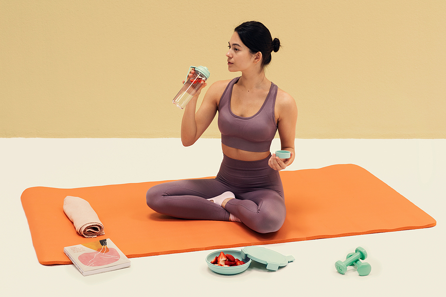 Make & Take Posuda za Ručak 1 l siva