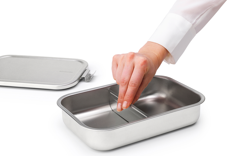 Make & Take Posuda za ručak s pregradama L matirani čelik