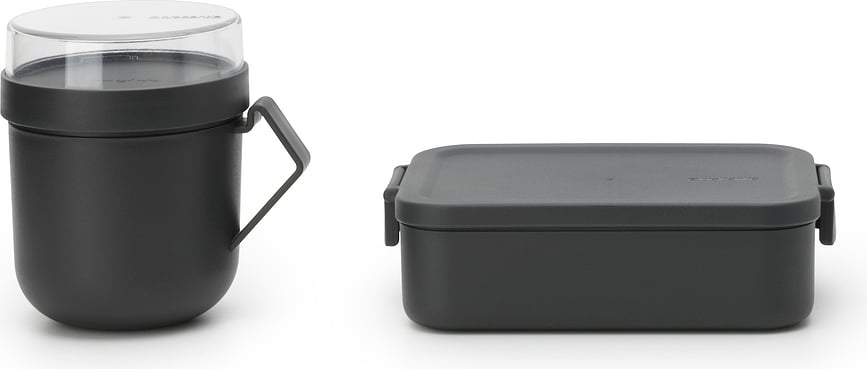 Make & Take Posude za ručak sive 2 kom