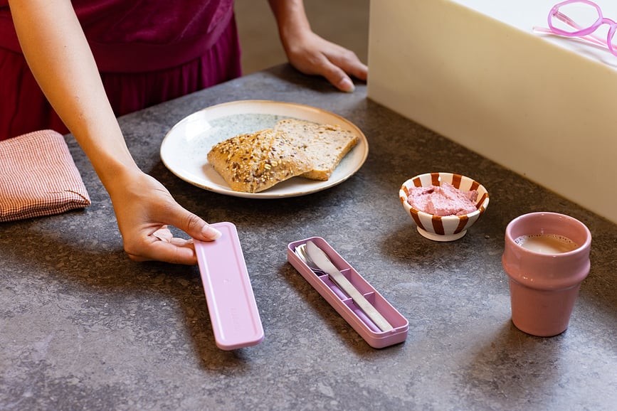 Make & Take Σετ Μαχαιροπίρουνα, γκρι, 3 τμχ