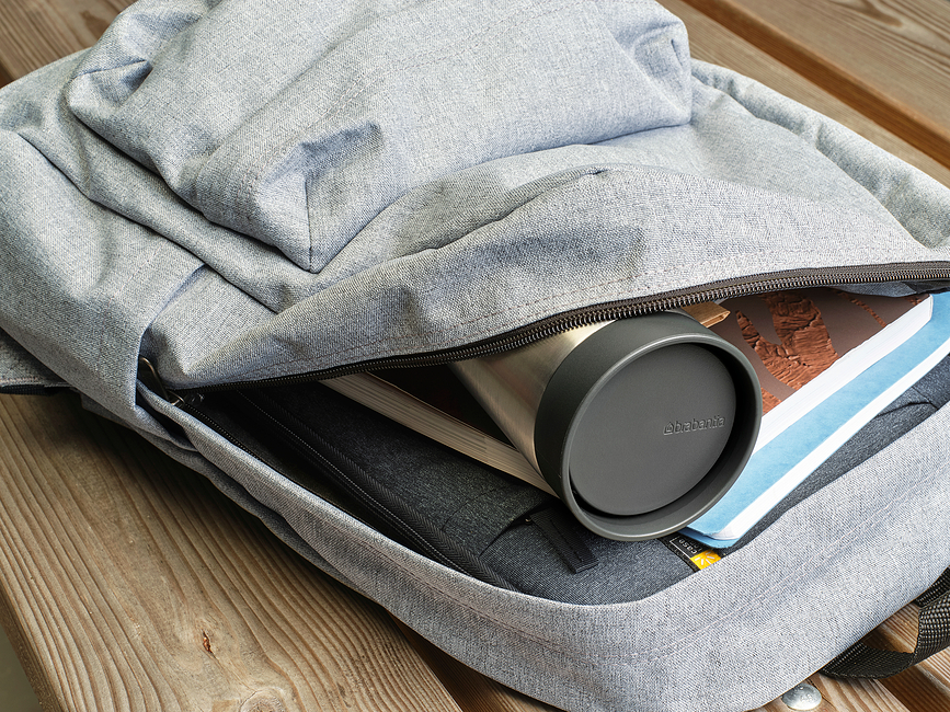 Make & Take Termo Lonček, 360 ml, temno siv