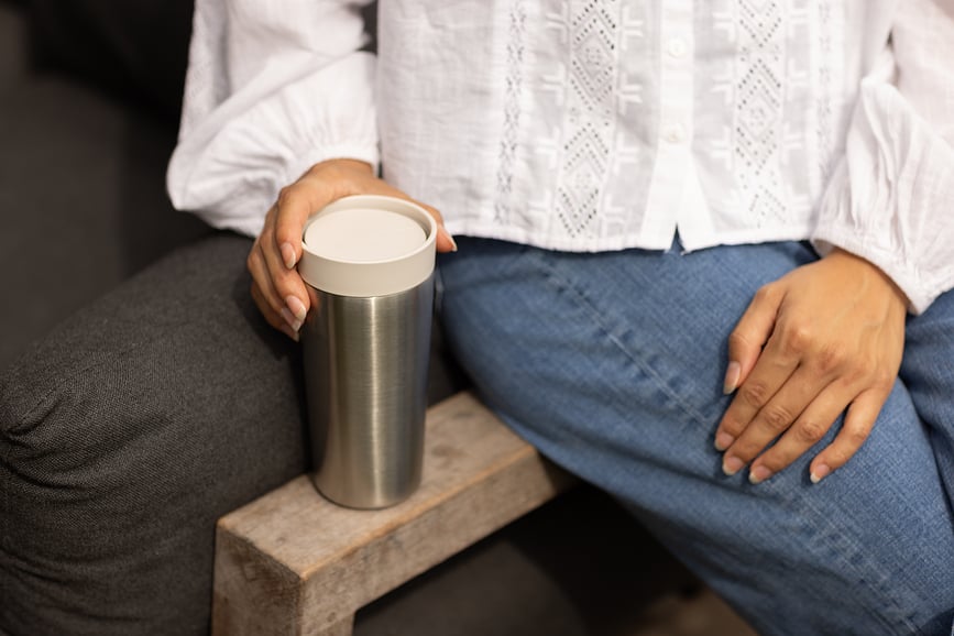 Make & Take Termo Šalica 360 ml svijetlosiva