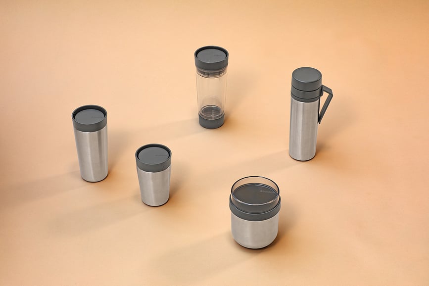 Make & Take Termos Boca 500 ml tamnosiva