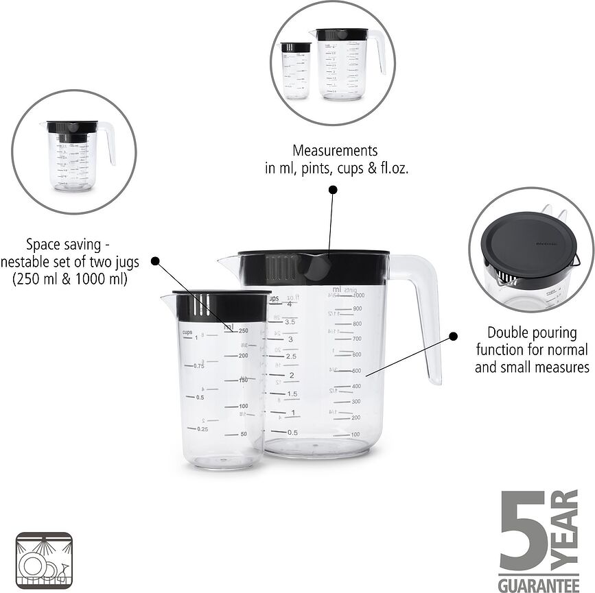 Medidores de cocina Tasty+, 2 unidades