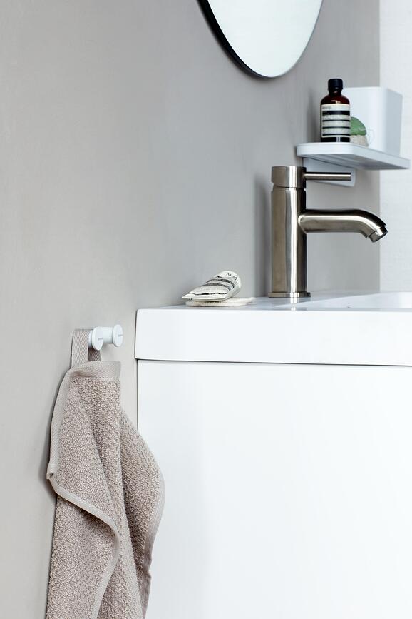 MindSet Crochets pour serviette, gris foncé, Lot de 2