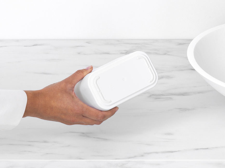 MindSet Kanta za smeće za kupaonicu bijela