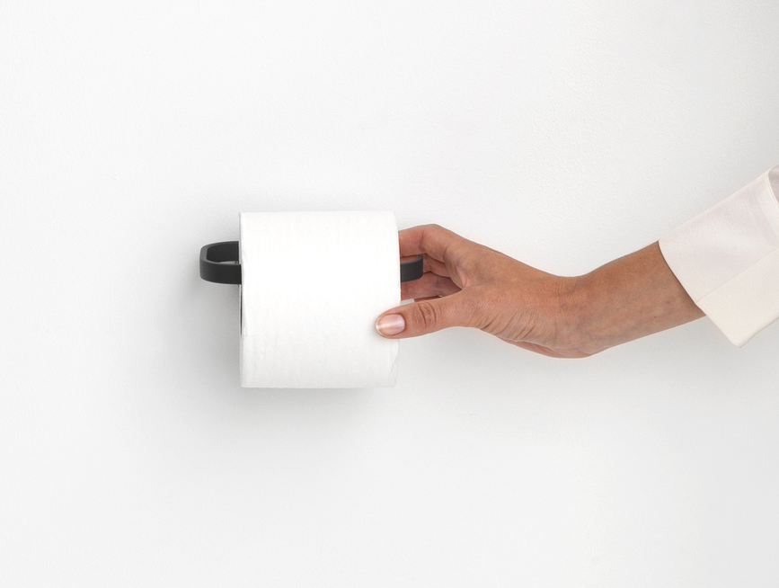MindSet Porte-papier toilette, blanc