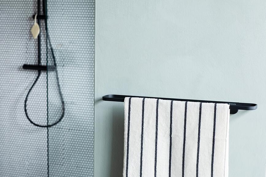 MindSet Barre Porte-serviettes, gris foncé