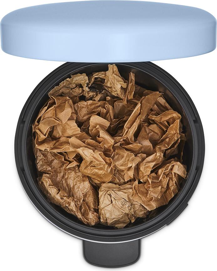 NewIcon Κάδος Απορριμμάτων με Πεντάλ, 5 L, ανοιχτό μπεζ