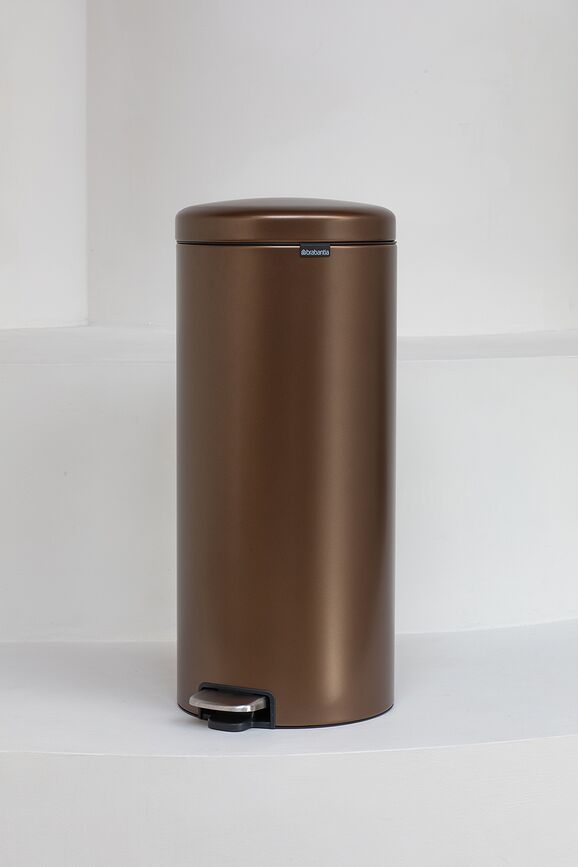 NewIcon Κάδος Απορριμμάτων με πεντάλ, 30 L, ανοιχτό κίτρινο