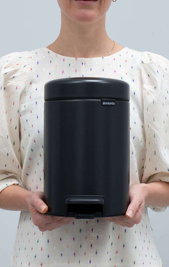 NewIcon Kanta za Smeće s pedalom 3 L bijela