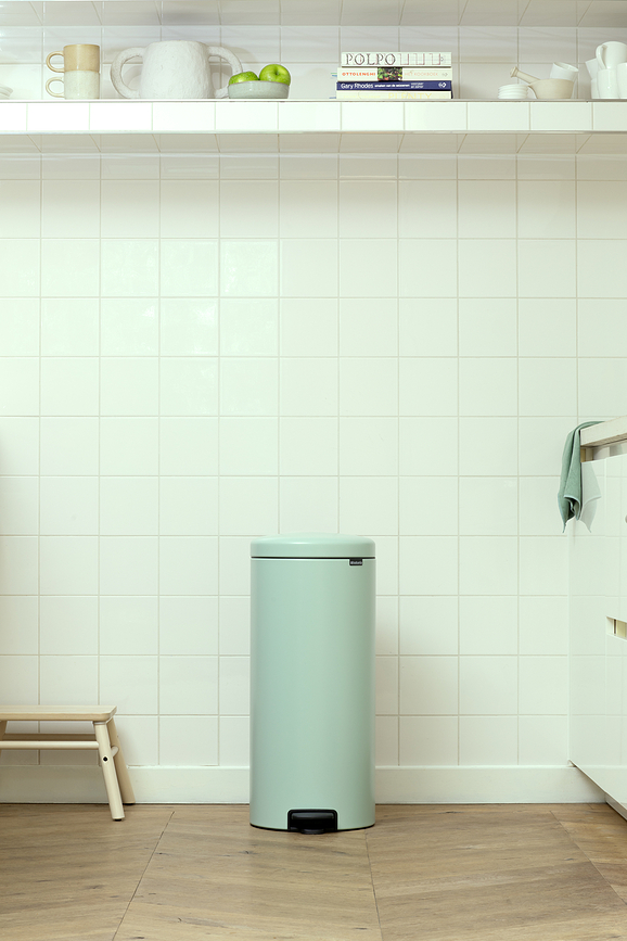 NewIcon Koš za smeće s pedalom 30 l zlatan