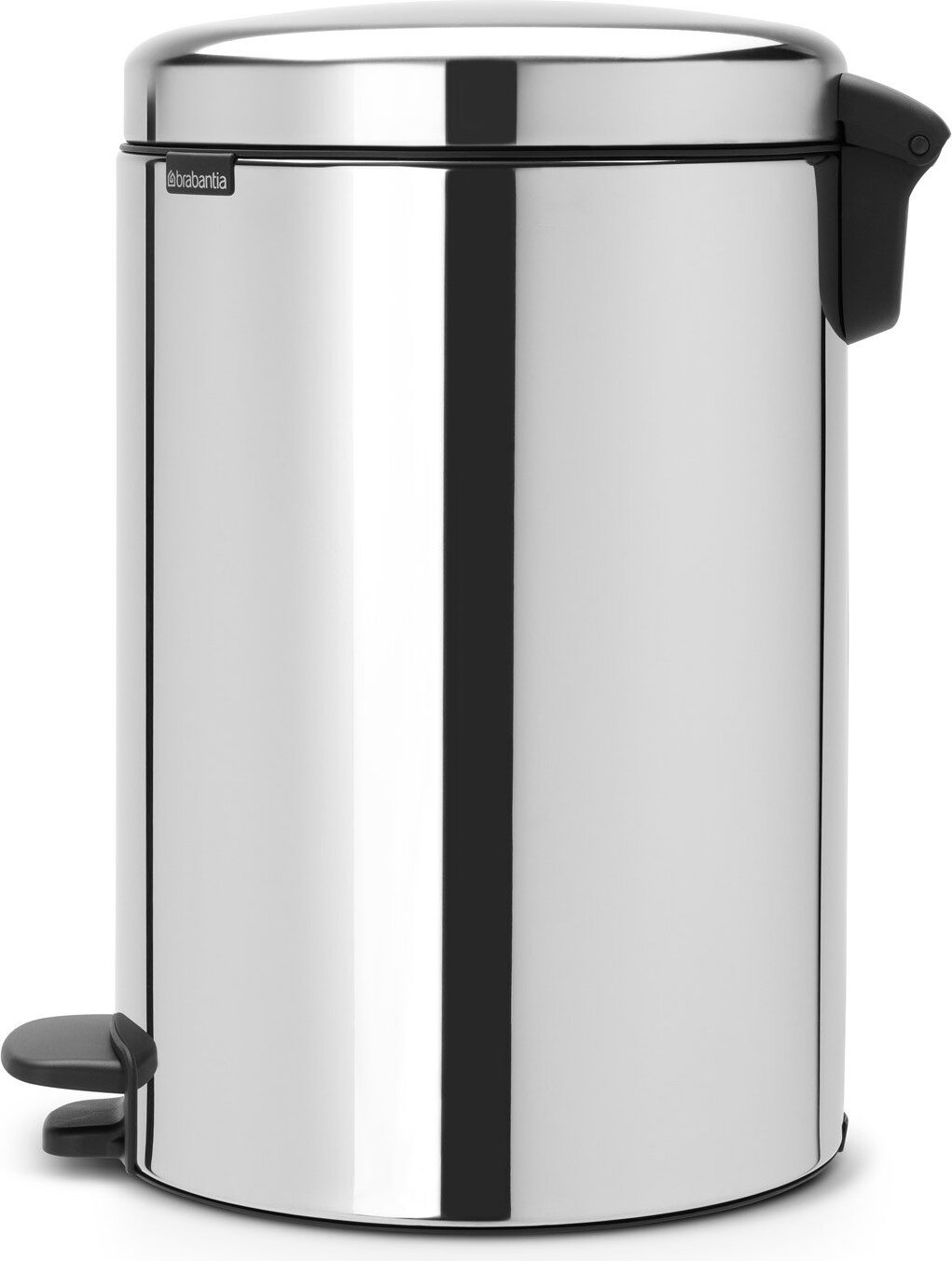 Newicon Pedal-Mülleimer 20 l Stahl pol. mit Metalleimer