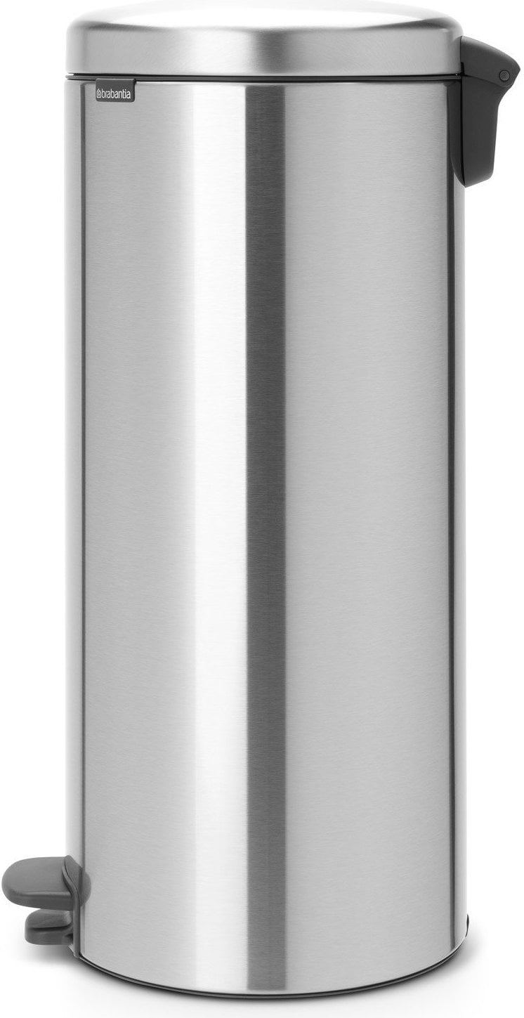 Newicon Pedal-Mülleimer 30 l FPP Stahl matt