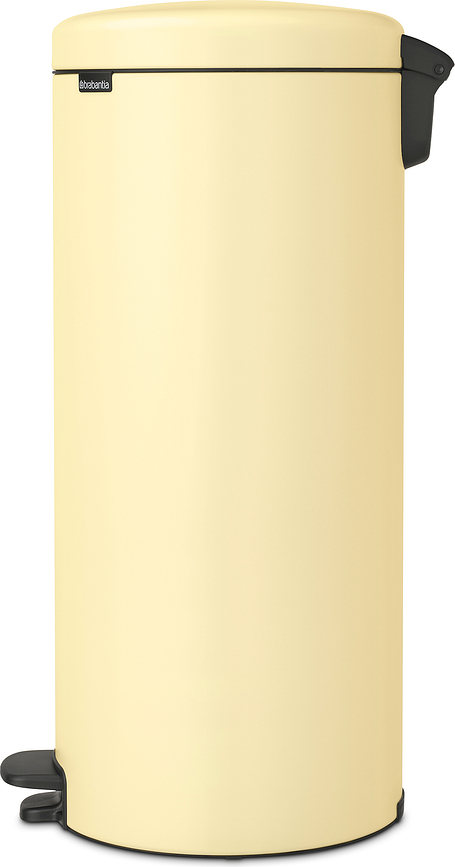 NewIcon Poubelle à pédale, 30 l, jaune clair