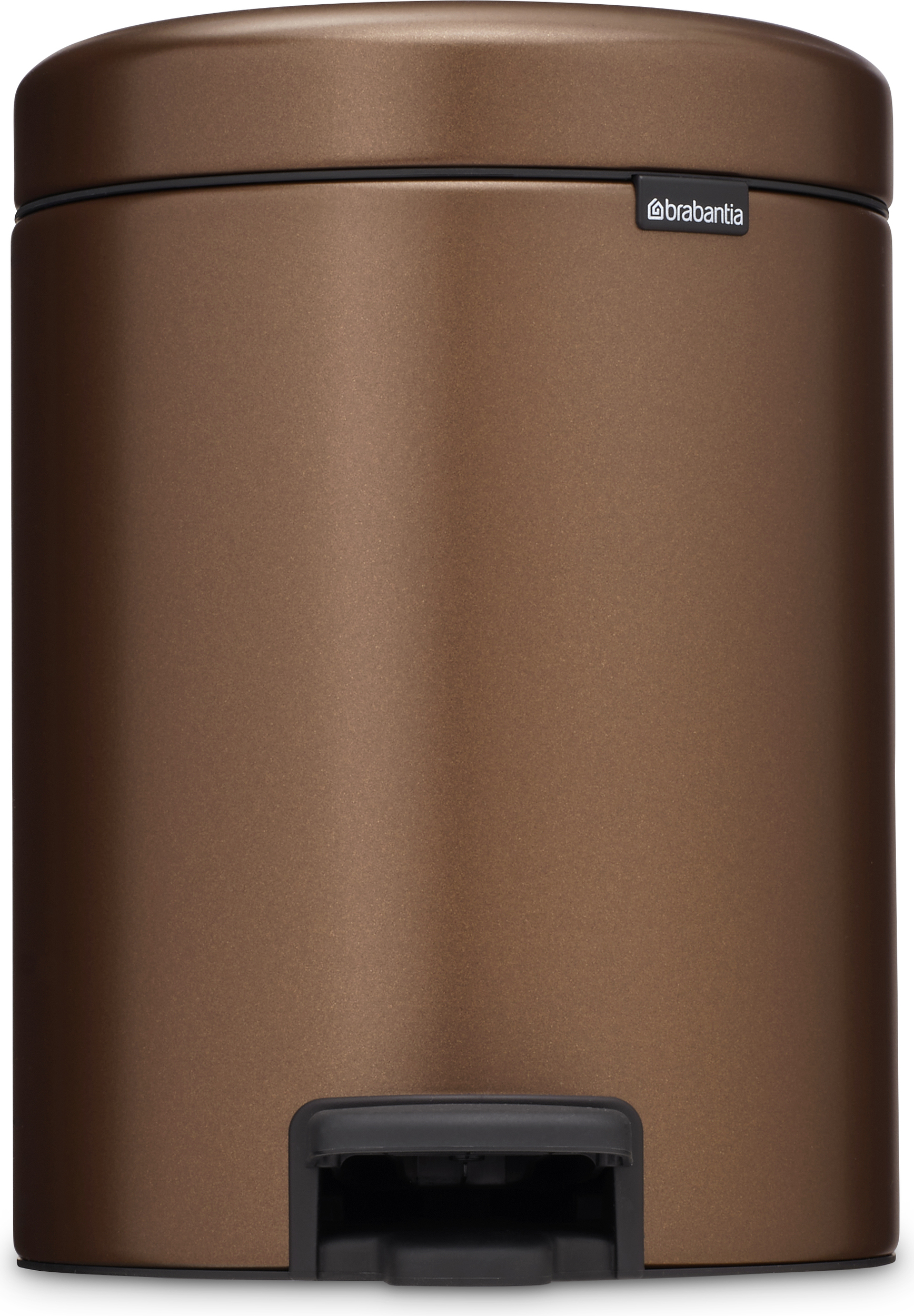 NewIcon Treteimer 5 l, braun