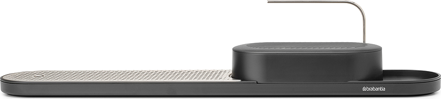 Organizador para Fregadero SinkStyle, con escurridor de platos, gris, Set de 2 piezas