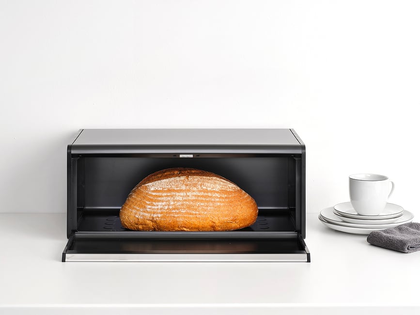 Panera Brabantia, rectangular, negro mate