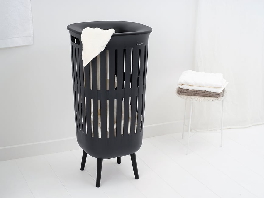 Panier à linge Collect-It Hi 55 l, noir